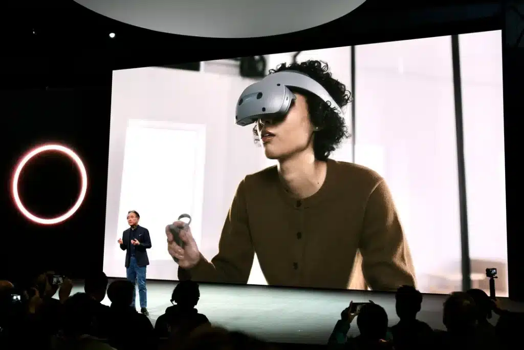 Sony Futuristic VR in Ces 2024